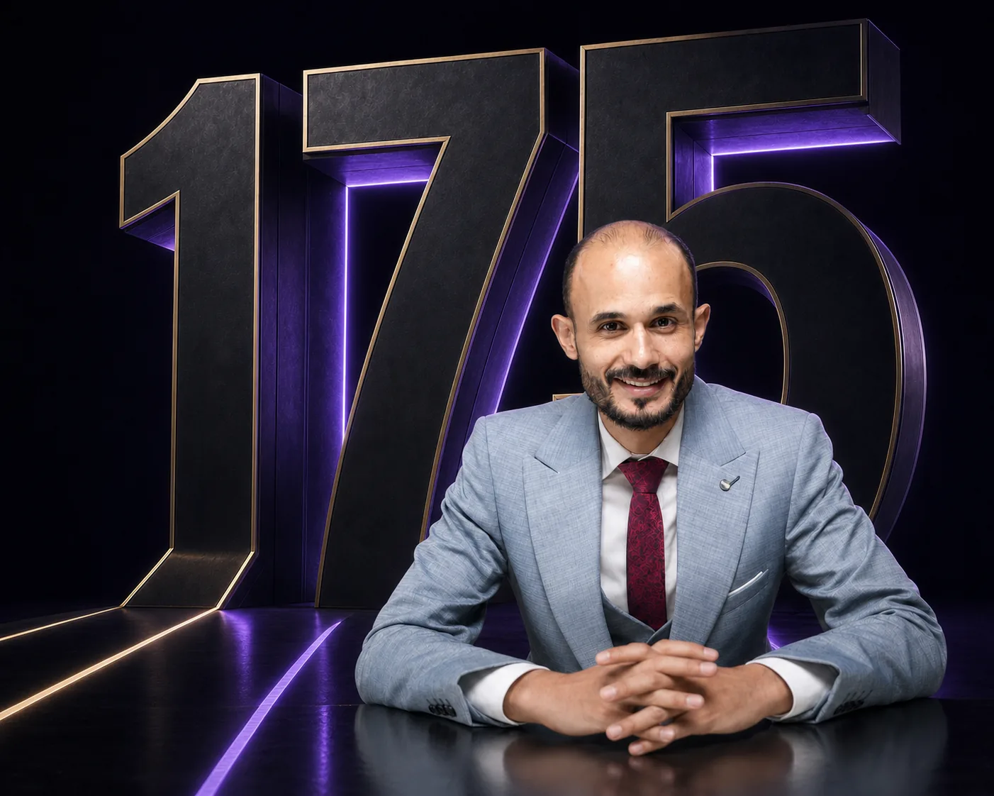 الأستاذ أحمد أوهيب مع علامة 175